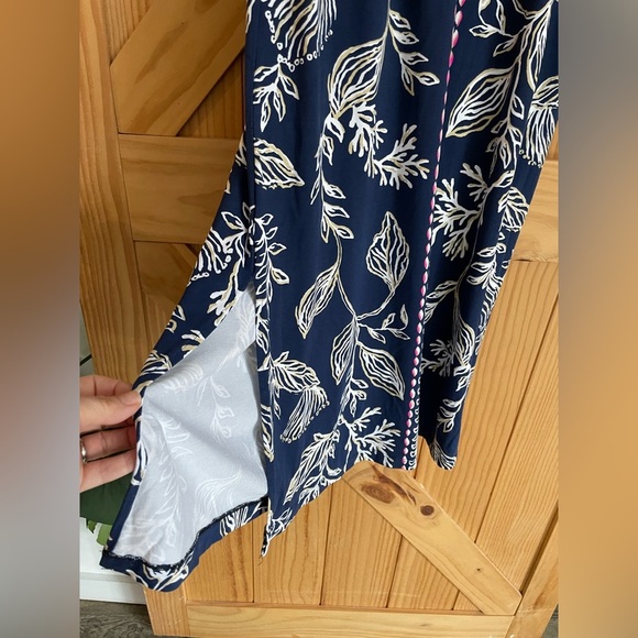 Lilly Pulitzer Size Small Reversible Parigi Boat Neck Maxi Dress - Picture 10 of 17